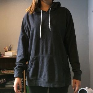 Oversized grey hoodie